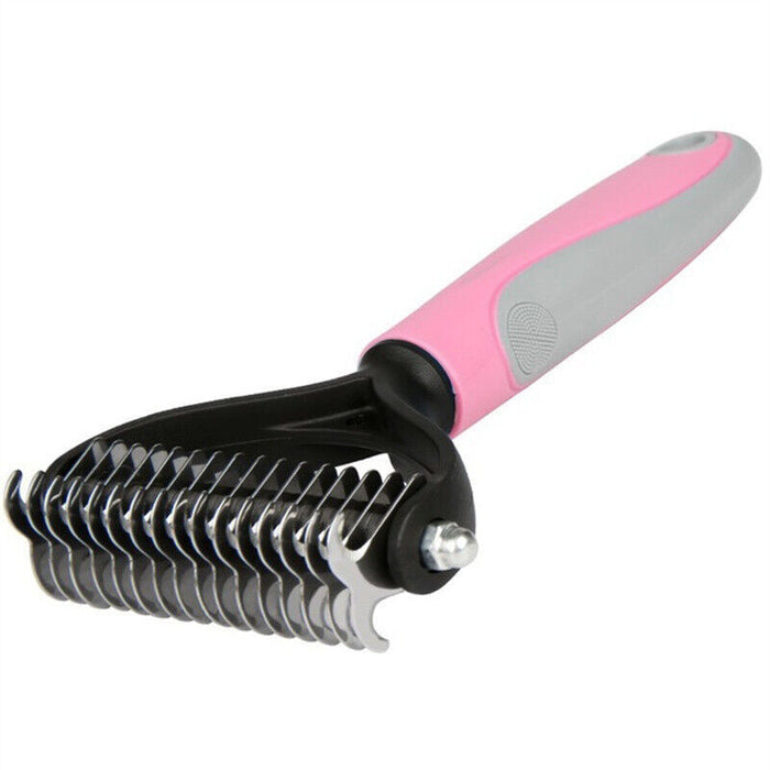 FurEase 2-in-1 Grooming Rake